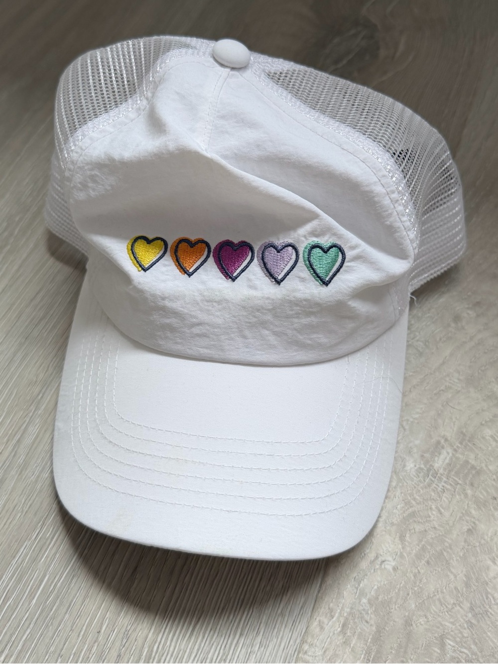 Roller Rabbit x Target White Mesh-Back Cap
